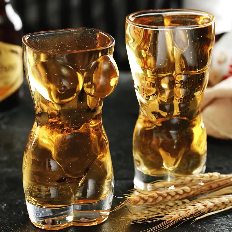 Wine Beer Mix Drink - Креативные пивные бокалы, боди-арт, чашки для
