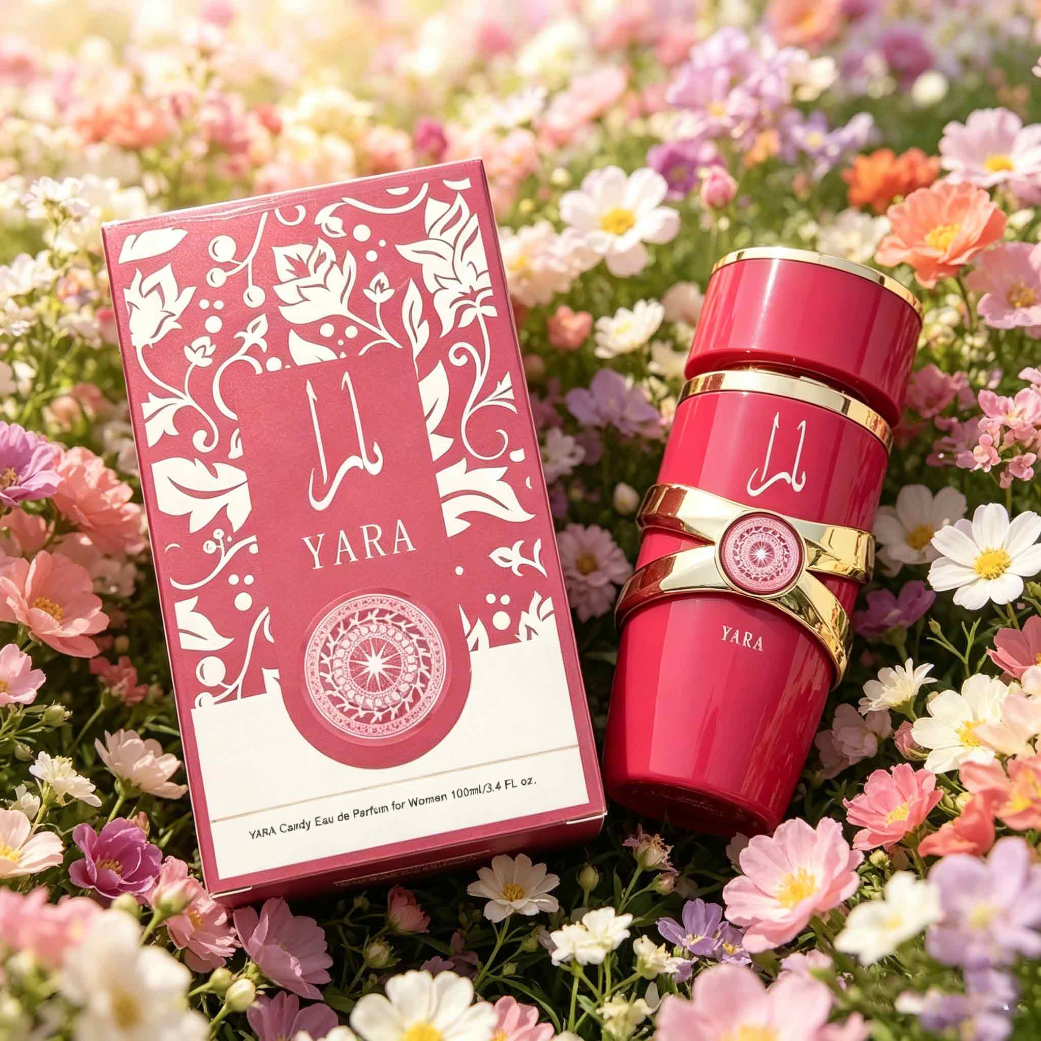 Wine&Beer Help - Парфюм Yara Middle East, флакон цвета
