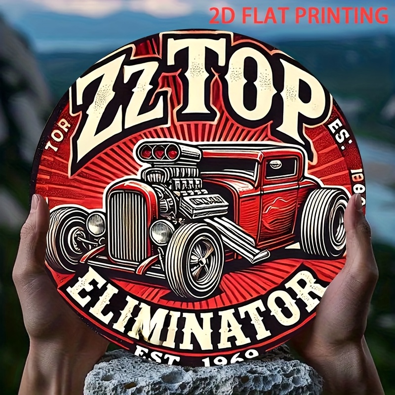 2D Flat, 1 шт. ZZ Top Eliminat – обзор и цена Wine Tag Label