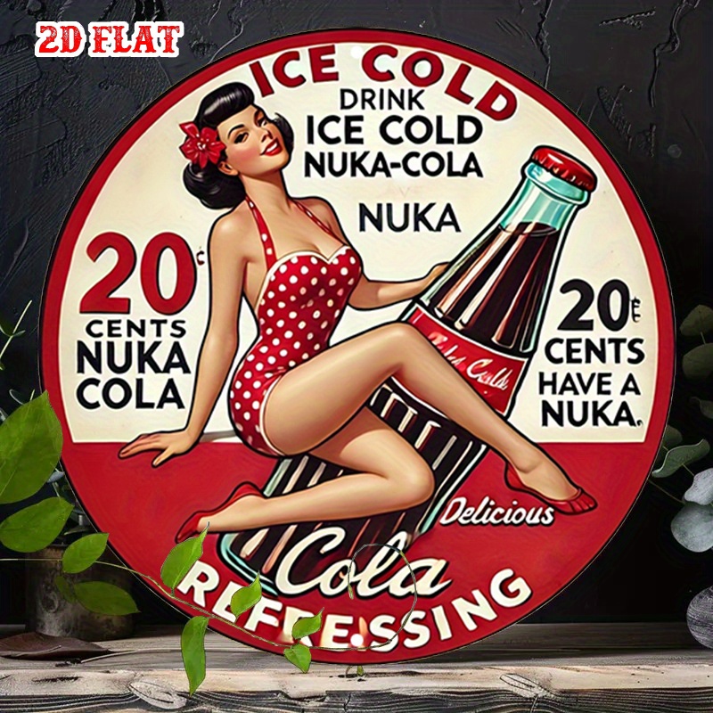 2D Flat, 1 шт. Ретро Pin-Up 7, – обзор и цена Wine Tag Label
