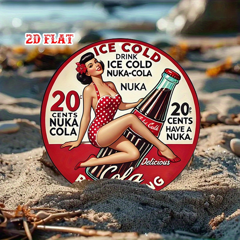 2D Flat, 1 шт. Ретро Pin-Up 7, – обзор и цена Wine Tag Label