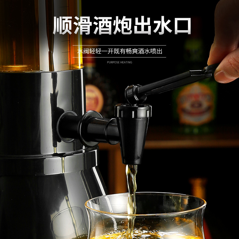 Креативная светящаяся колонна  – обзор и цена Wine Beer Juice