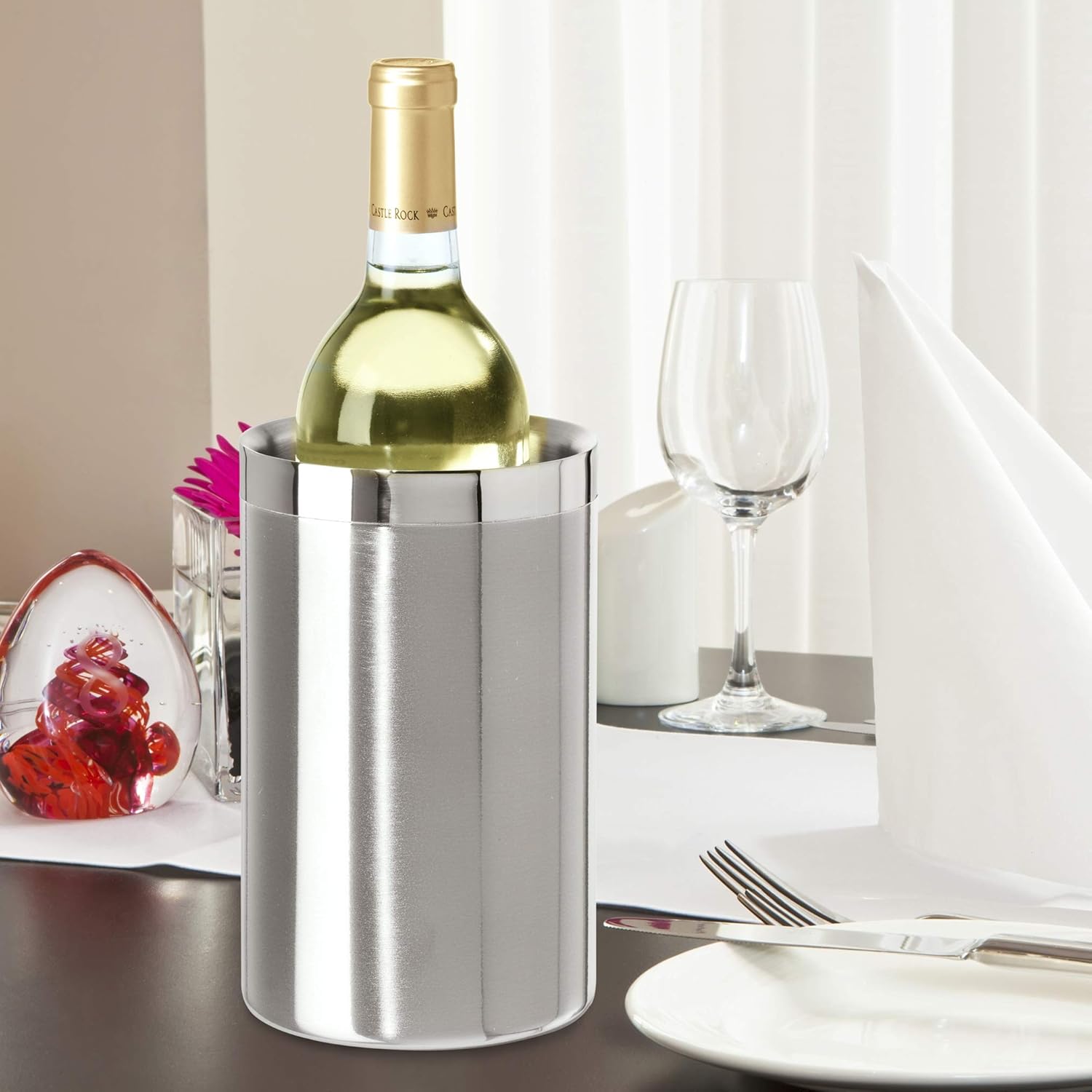 Охладитель для вина с двойными – обзор и цена Wine Bottle Size